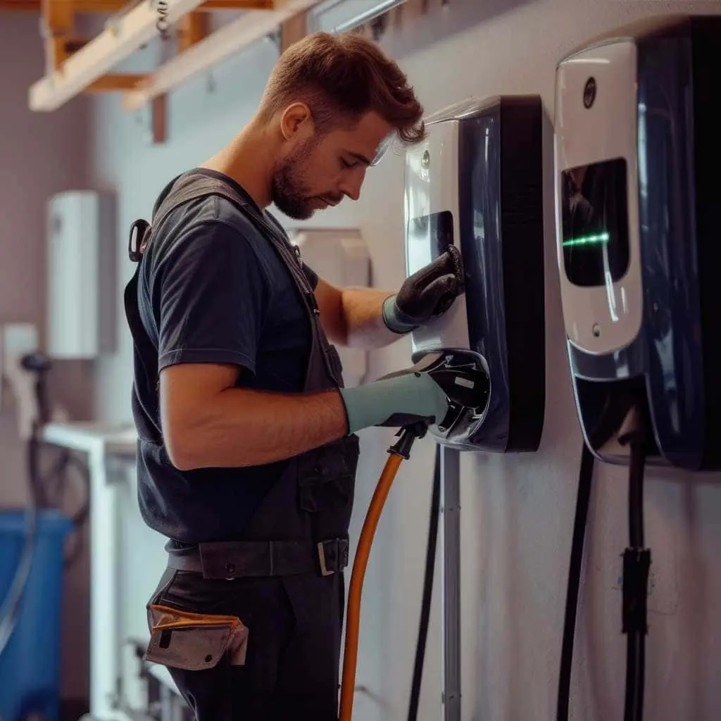 Installation bornes de recharge en Belgique