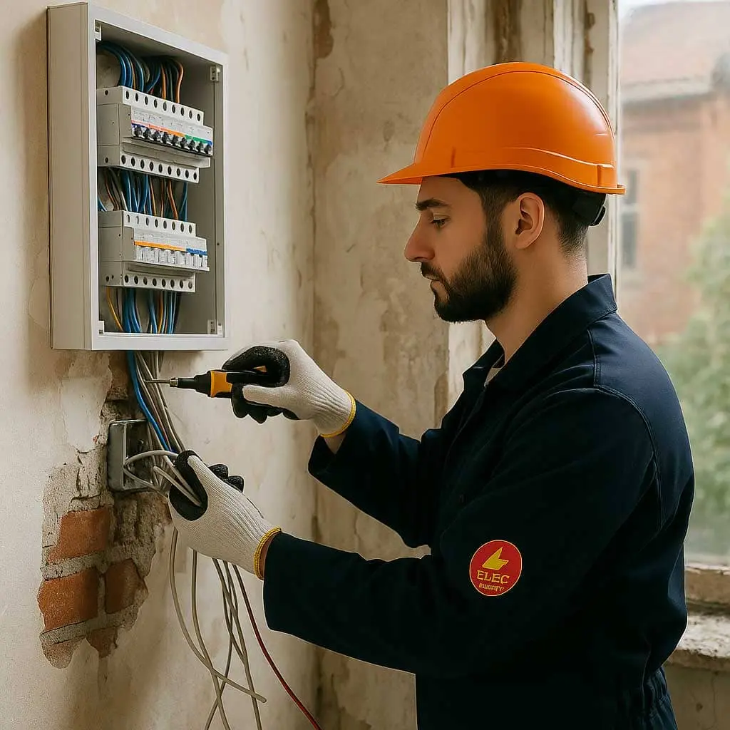 rénovation électrique en Belgique